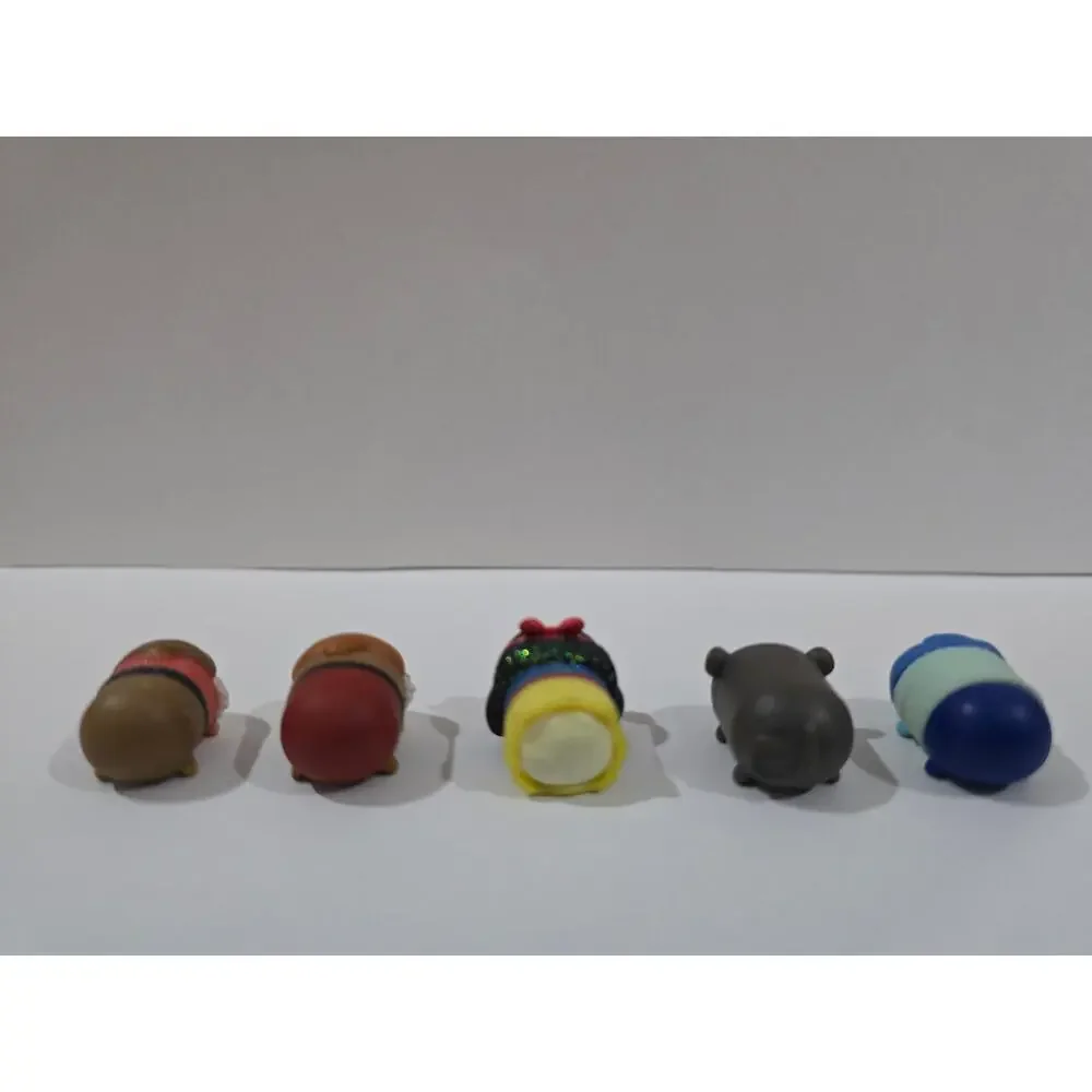 Mini Disney Tsum Tsum Snow White Grumpy Bashful Baloo Sadness Vinyl Set 5